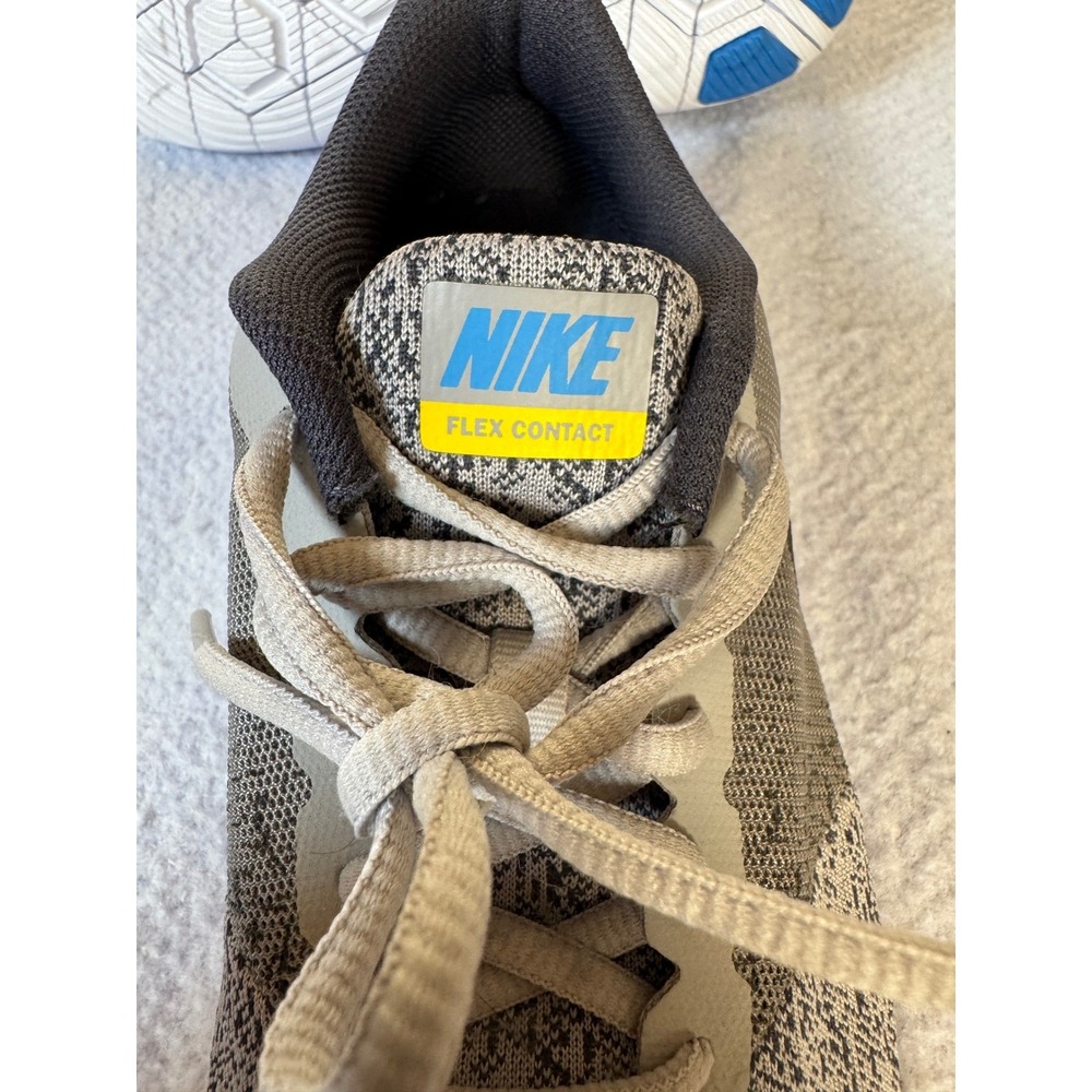 Nike Flex Contact Grey Black Running Shoes 917932-008 Womens 8 / Youth 6.5Y - Picture 7 of 8